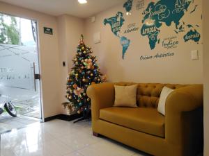 Hotel LB - Los Balsos的休息区