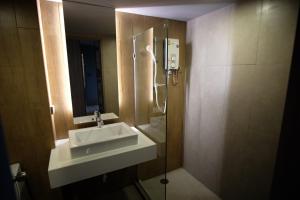 Koupelna v ubytování NAP Hotel Bangkok