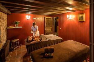 Lázně a/nebo wellness v ubytování Hotel Wellness Goldenes Fass Meißen