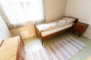 Postel nebo postele na pokoji v ubytování Elfridastua