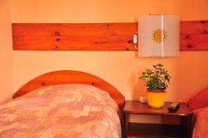 Postel nebo postele na pokoji v ubytování Guesthouse Leiputrija