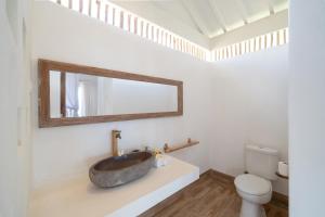 Koupelna v ubytování Paus Putih Hotel