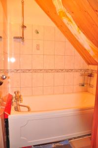 Koupelna v ubytování Guesthouse Leiputrija