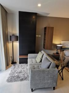 Posezení v ubytování Mae Pim Dream Condo