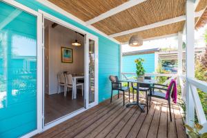 Balkón nebo terasa v ubytování La Siesta Salou Resort & Camping