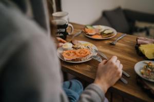 Jedlo v apartmáne alebo blízkom okolí