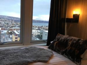 Postel nebo postele na pokoji v ubytování Breidablikk Guesthouse