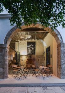 Patio nebo venkovní prostory v ubytování Casa Mespilea