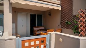 Balkón nebo terasa v ubytování Okeanos sea view 2 bedrooms VR-M