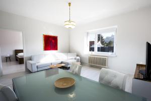 Χώρος καθιστικού στο Piestany House With Garden Veronika