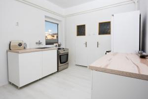 Η κουζίνα ή μικρή κουζίνα στο Piestany House With Garden Veronika +12 φωτογραφίες