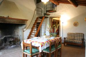 Posezení v ubytování CASA ROSSA