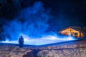 Ledro Mountain Chalet during the winter