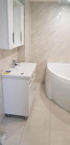Koupelna v ubytování Mini-otel on Harkivske shose
