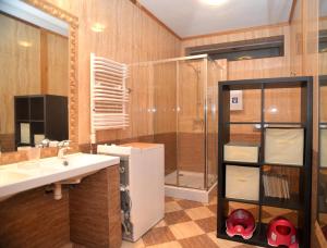Koupelna v ubytování Apartament Poddąbie