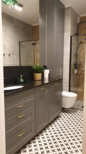 Kúpeľňa v ubytovaní Apartament 53 Długie Ogrody Gdańsk