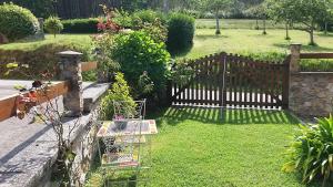 Zahrada ubytování La Casina de Abo