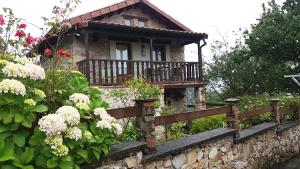 Zahrada ubytování La Casina de Abo