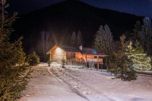 Ledro Mountain Chalet during the winter