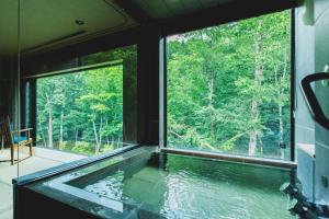 Peisaj natural din apropierea acestui ryokan