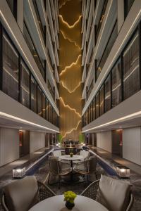 Posezení v ubytování Tian Yi International Hotel 天艺国际酒店