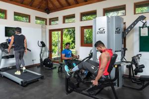 Fitness centrum a/nebo fitness zařízení v ubytování Clove Beach Wadduwa