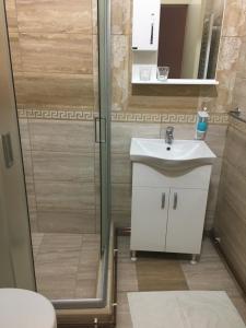 Kopalnica v nastanitvi Guest House Anna Caffe