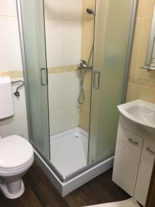 Kopalnica v nastanitvi Guest House Anna Caffe