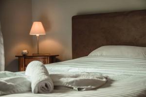 Posteľ alebo postele v izbe v ubytovaní API Projects Nafplio - Family Superior Apartment