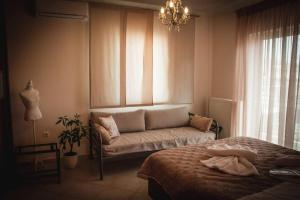 Posteľ alebo postele v izbe v ubytovaní API Projects Nafplio - Family Superior Apartment