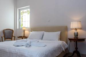 Posteľ alebo postele v izbe v ubytovaní API Projects Nafplio - Family Superior Apartment