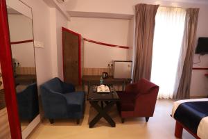Posezení v ubytování Hotel Prabha Palace