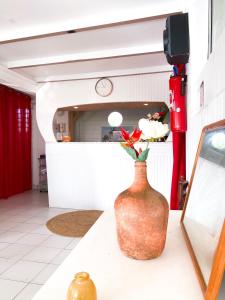 Posezení v ubytování Hotel Oasis + 20 fotografií