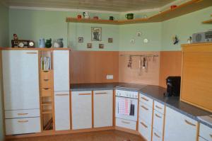 Kuchnia lub aneks kuchenny w obiekcie Ferienhaus Mitterbauer