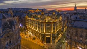 Widok na miasto Budapeszt z tego apartamentu