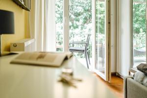 Posezení v ubytování Kleines Zimmer an der TA mit Balkon (Nr.3)