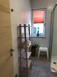 Koupelna v ubytování Posthof Apart . Zimmer