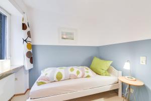 Postel nebo postele na pokoji v ubytování Ferienwohnung Keul