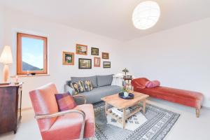 Posezení v ubytování Ferienwohnung Keul