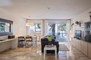 Posezení v ubytování Habitat Apartments Duna