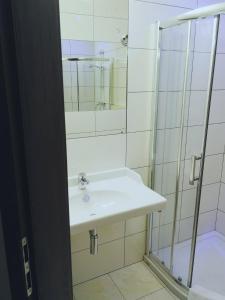 Koupelna v ubytování Volter