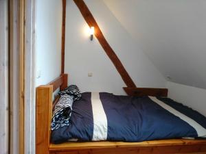 Posteľ alebo postele v izbe v ubytovaní Ferienwohnung Ralswiek, Jarnitz 8