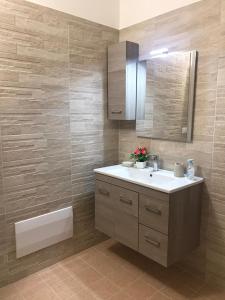 Koupelna v ubytování Villa Pusortu