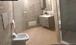 A bathroom at Villa Pusortu