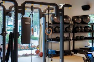 Fitness centrum a/nebo fitness zařízení v ubytování Caravan Cavallino - Valentini in Campeggio Union Lido