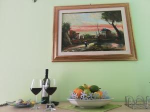 Villa Verdemare San Lorenzo italokat is kínál
