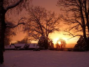 Il Colombé B&B during the winter