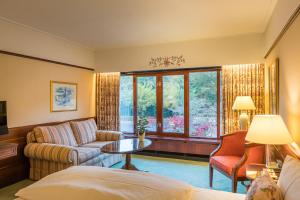 Ruang duduk di Hotel Hesselet