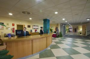 Lobbyn eller receptionsområdet på Gran Hotel Ciudad Del Sur