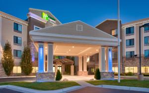 a rendering of a hotel with the front of the building at Holiday Inn Express Orem-North Provo, an IHG Hotel in Orem